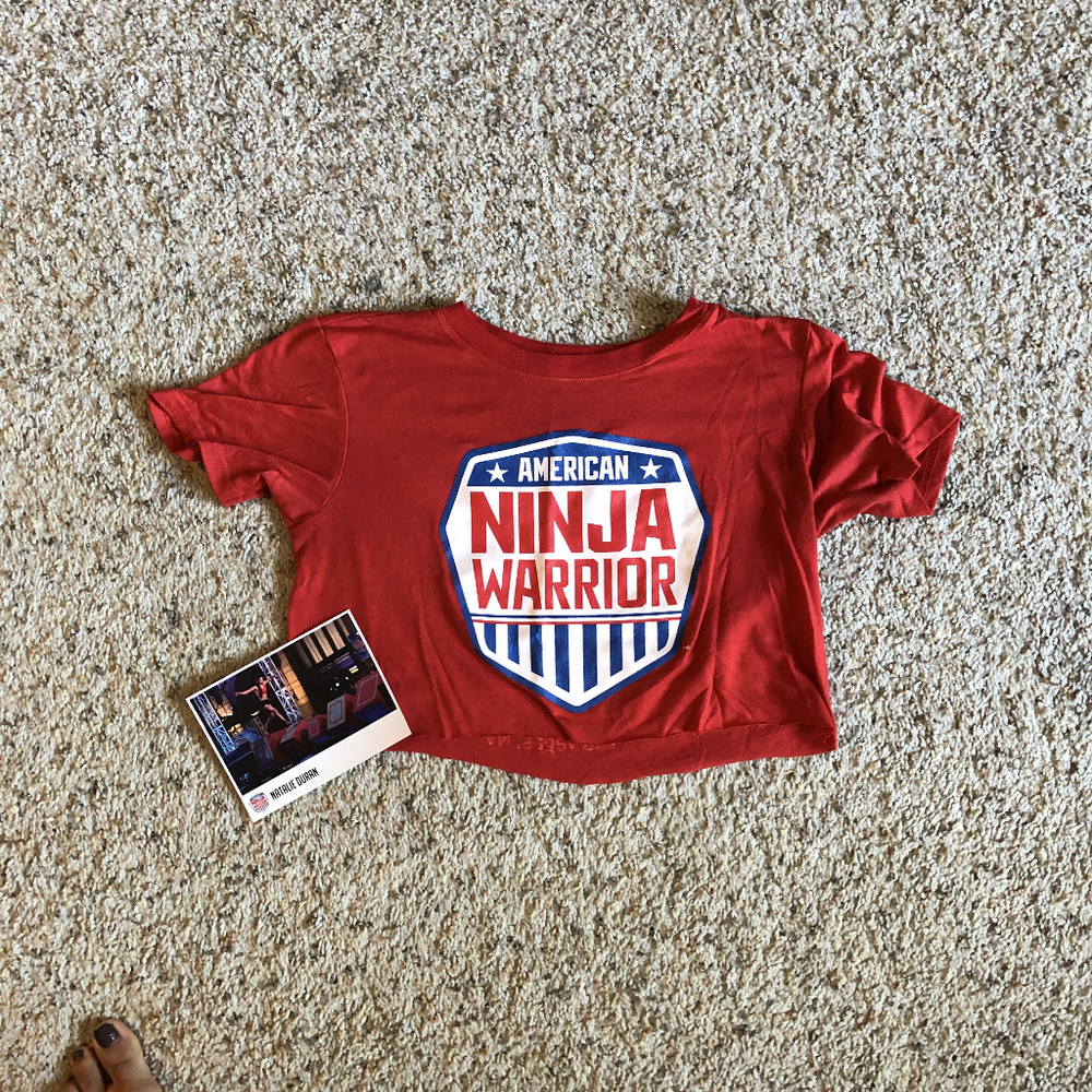 Ninja Natalie's Red Crop Top T-shirt - Picture 2 of 6